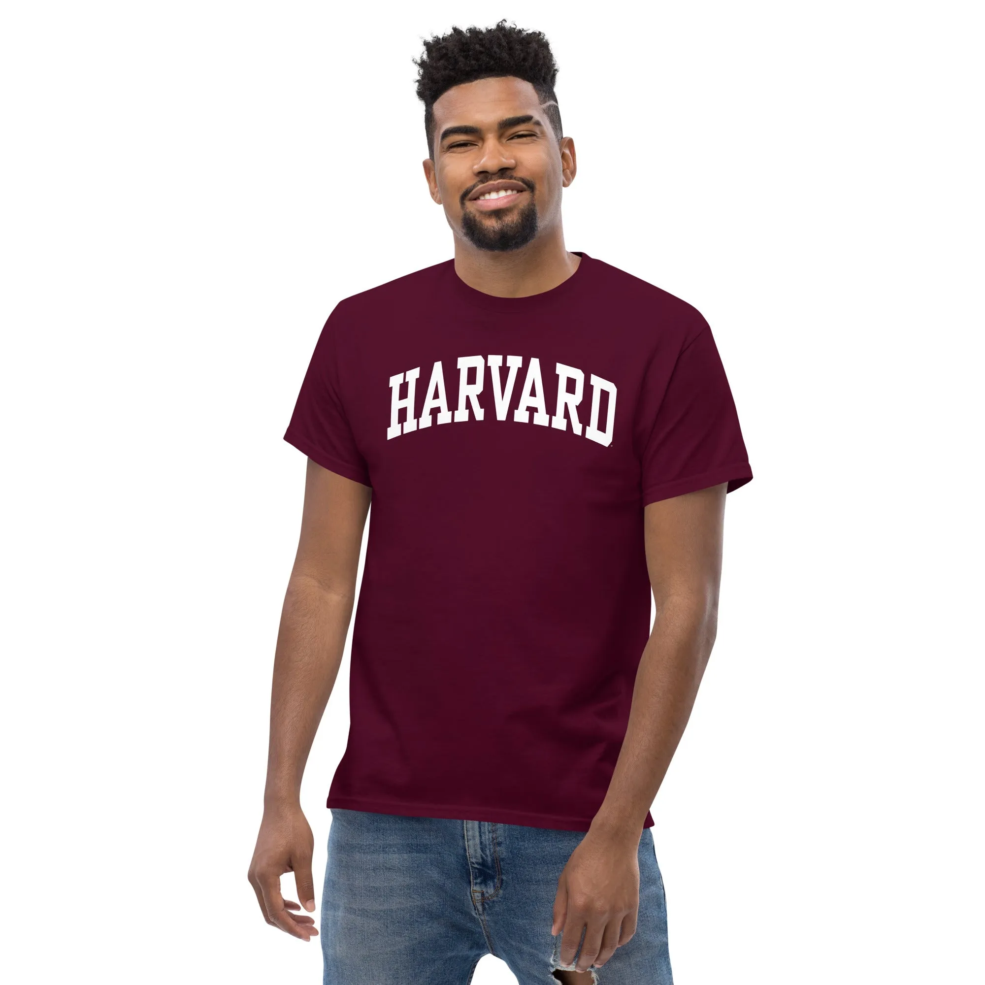 Harvard T-Shirt Classic (Crimson) sold by Ivy Sport product image thumbnail 2