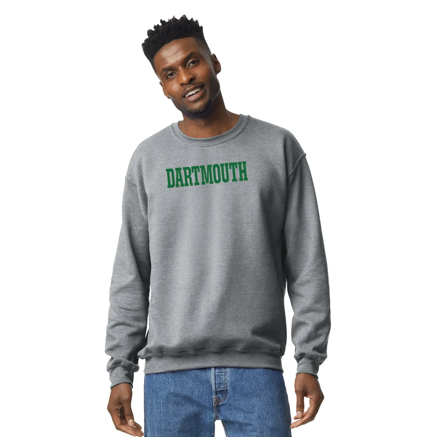 Dartmouth College Classic Crew Sweatshirt (Grey) sold by Ivy Sport product image thumbnail 2