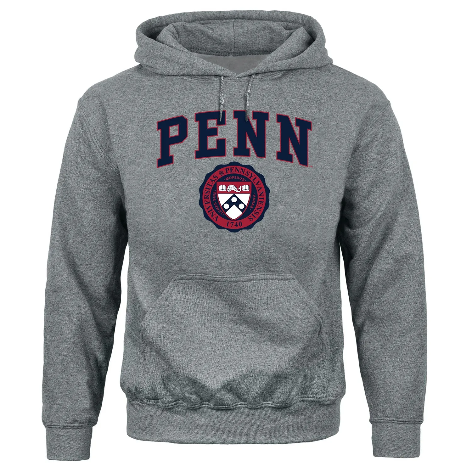 Penn Heritage Hooded Sweatshirt (Grey) sold by Ivy Sport