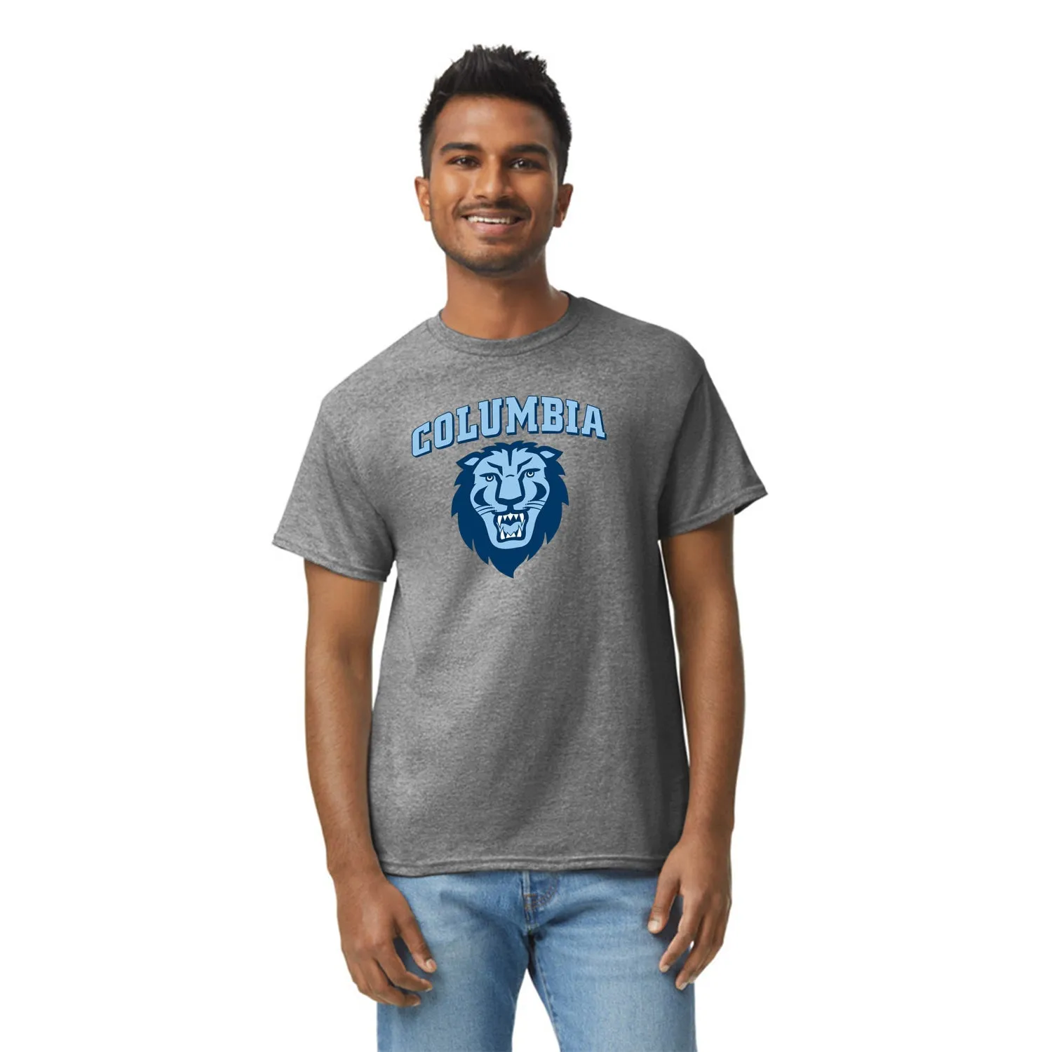 Columbia University Spirit T-Shirt (Grey) sold by Ivy Sport product image thumbnail 2