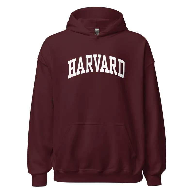 Harvard University Classic Hood Sweatshirt (Crimson) sold by Ivy Sport