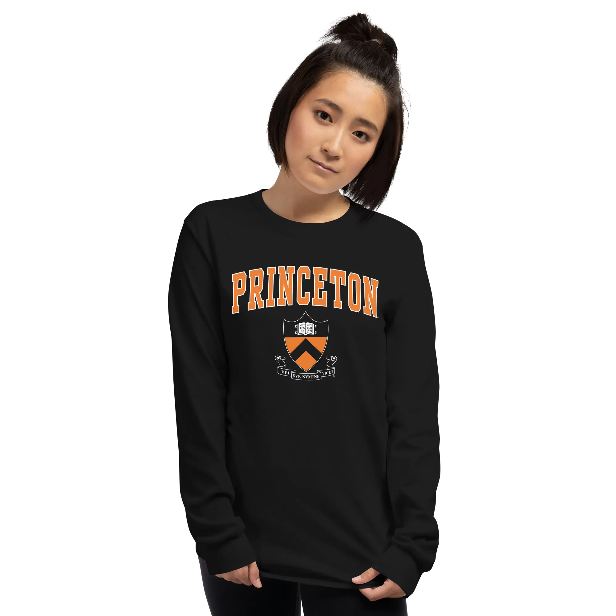 Princeton Heritage Long Sleeve T-Shirt II (Black) sold by Ivy Sport product image thumbnail 3
