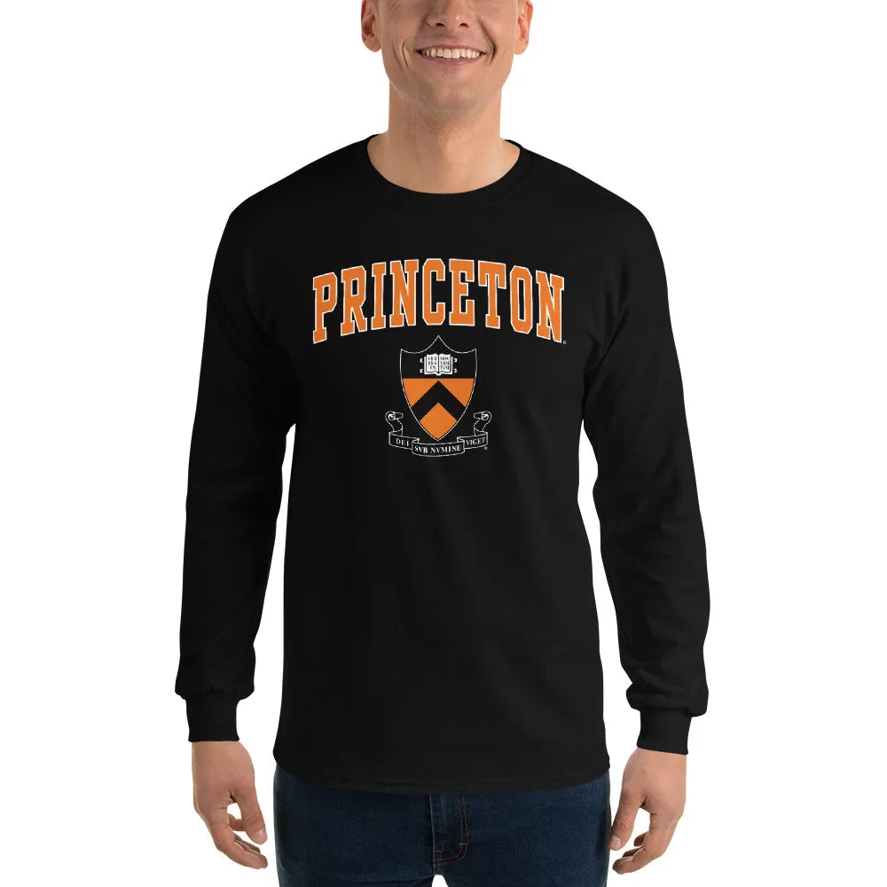 Princeton Heritage Long Sleeve T-Shirt II (Black) sold by Ivy Sport
