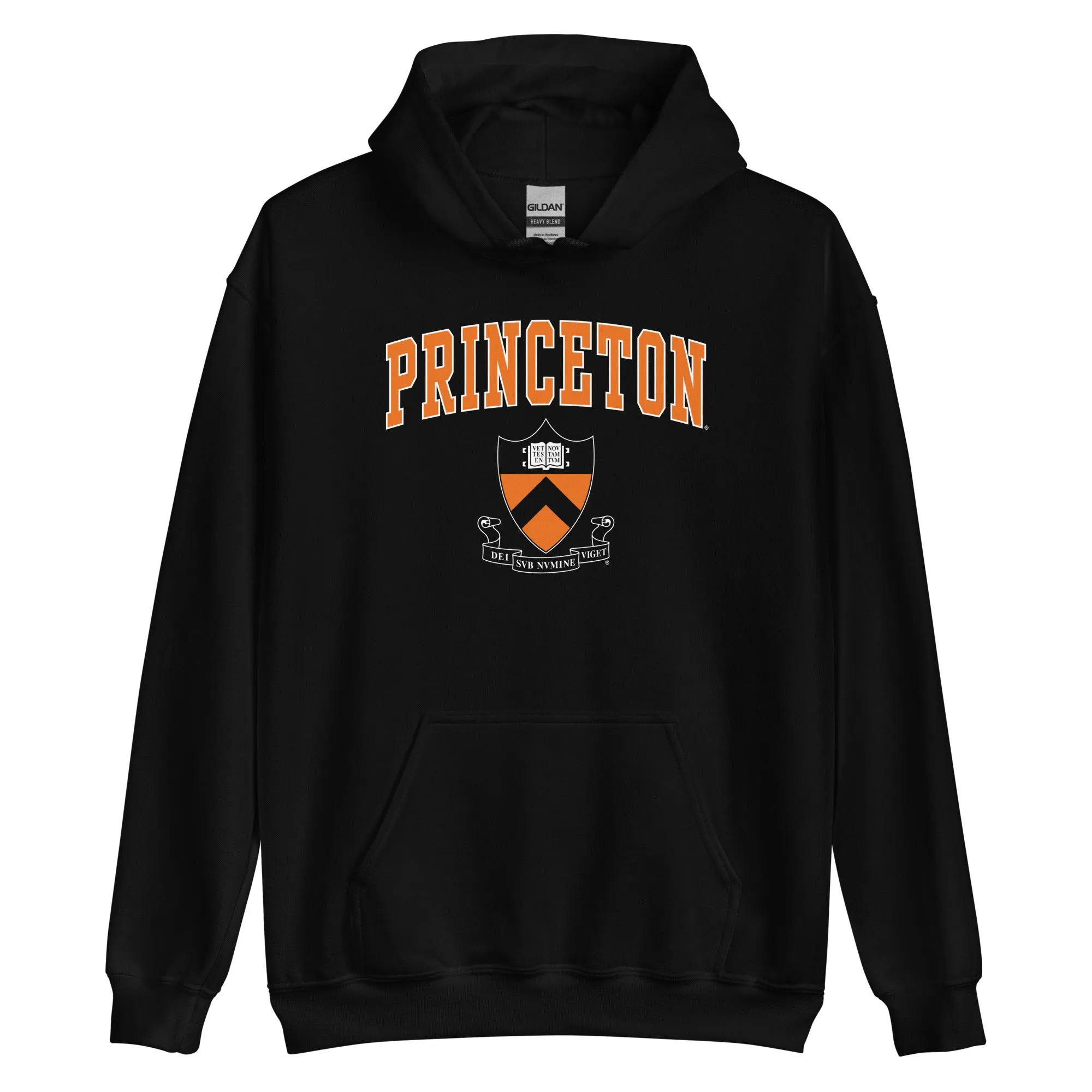 Princeton Heritage Hooded Sweatshirt II (Black) sold by Ivy Sport product image thumbnail 4