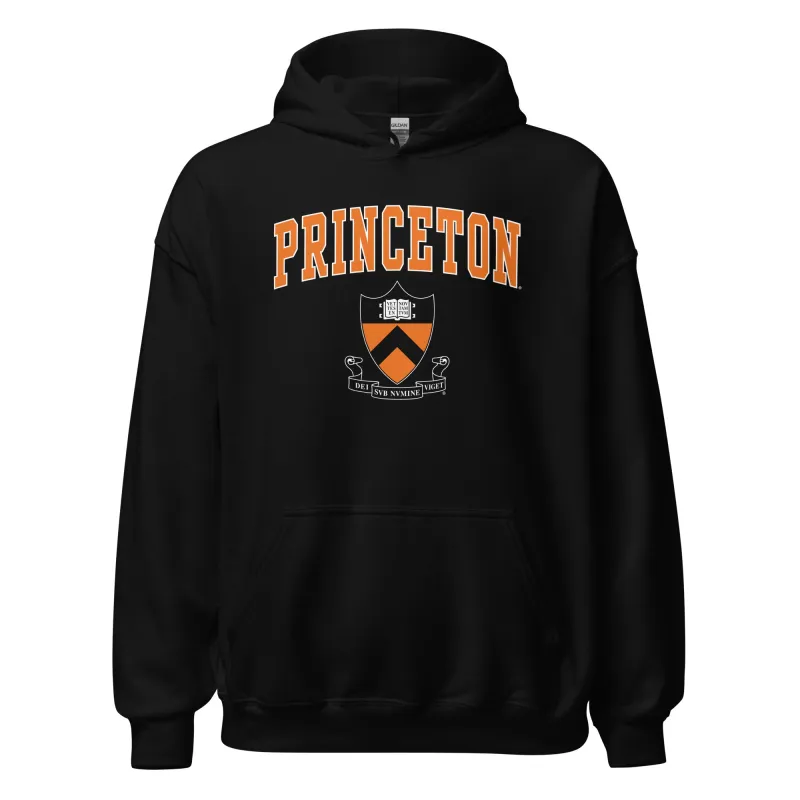 Princeton Heritage Hooded Sweatshirt II (Black) sold by Ivy Sport