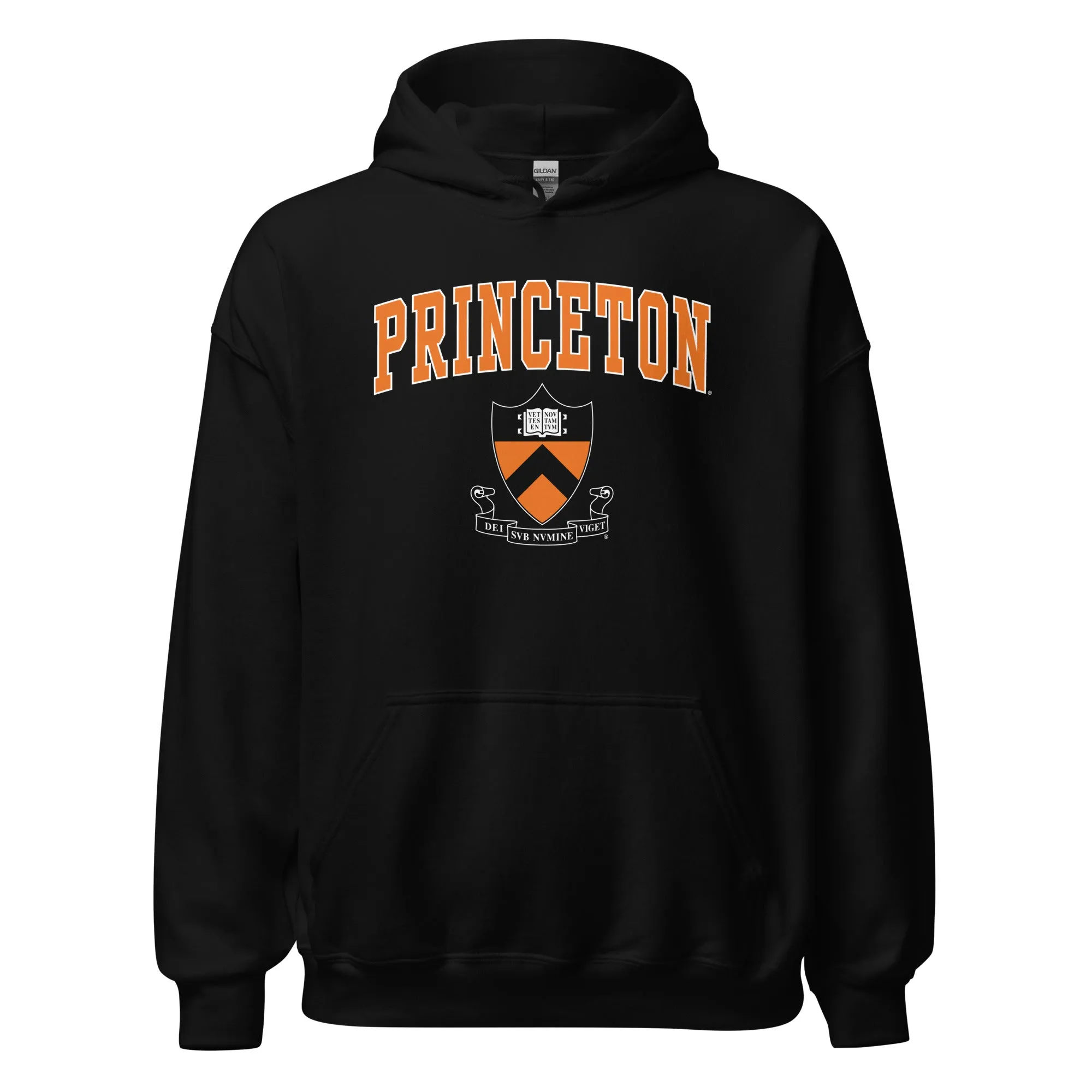 Princeton Heritage Hooded Sweatshirt II (Black) sold by Ivy Sport