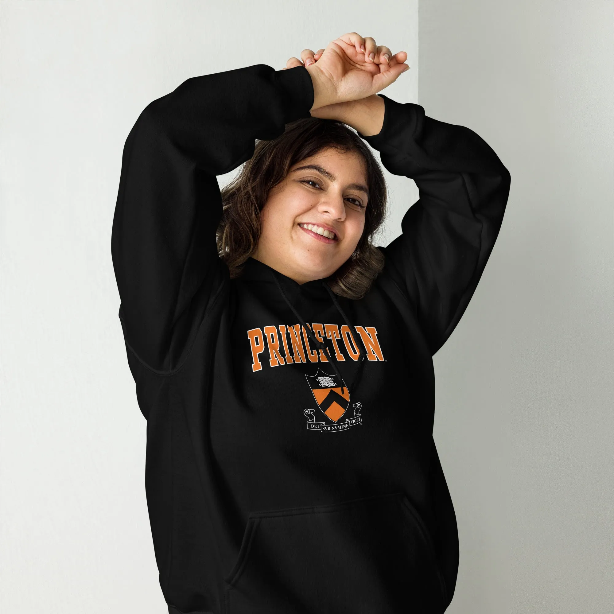 Princeton Heritage Hooded Sweatshirt II (Black) sold by Ivy Sport product image thumbnail 5