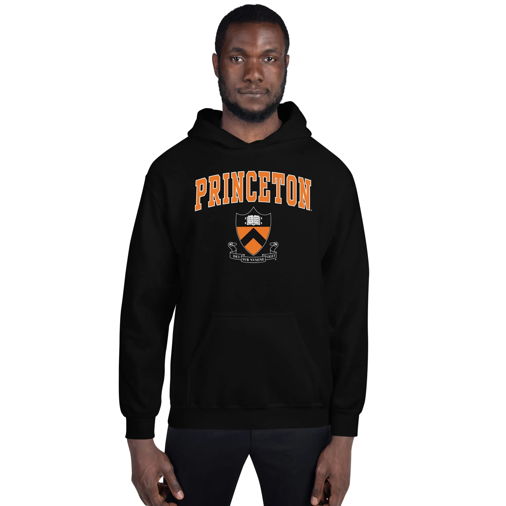 Princeton Heritage Hooded Sweatshirt II (Black) sold by Ivy Sport product image thumbnail 2