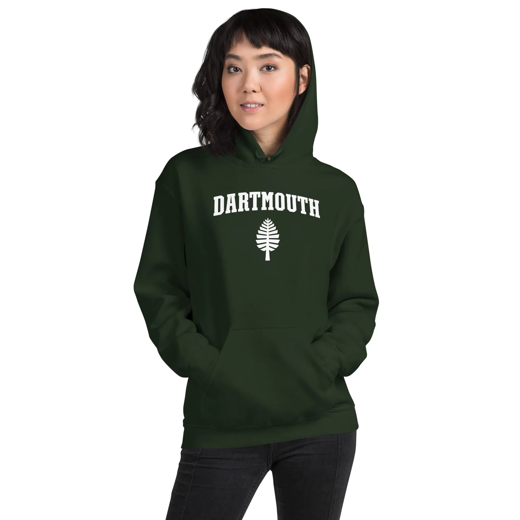 Dartmouth Heritage Hooded Sweatshirt (Hunter) sold by Ivy Sport product image thumbnail 4