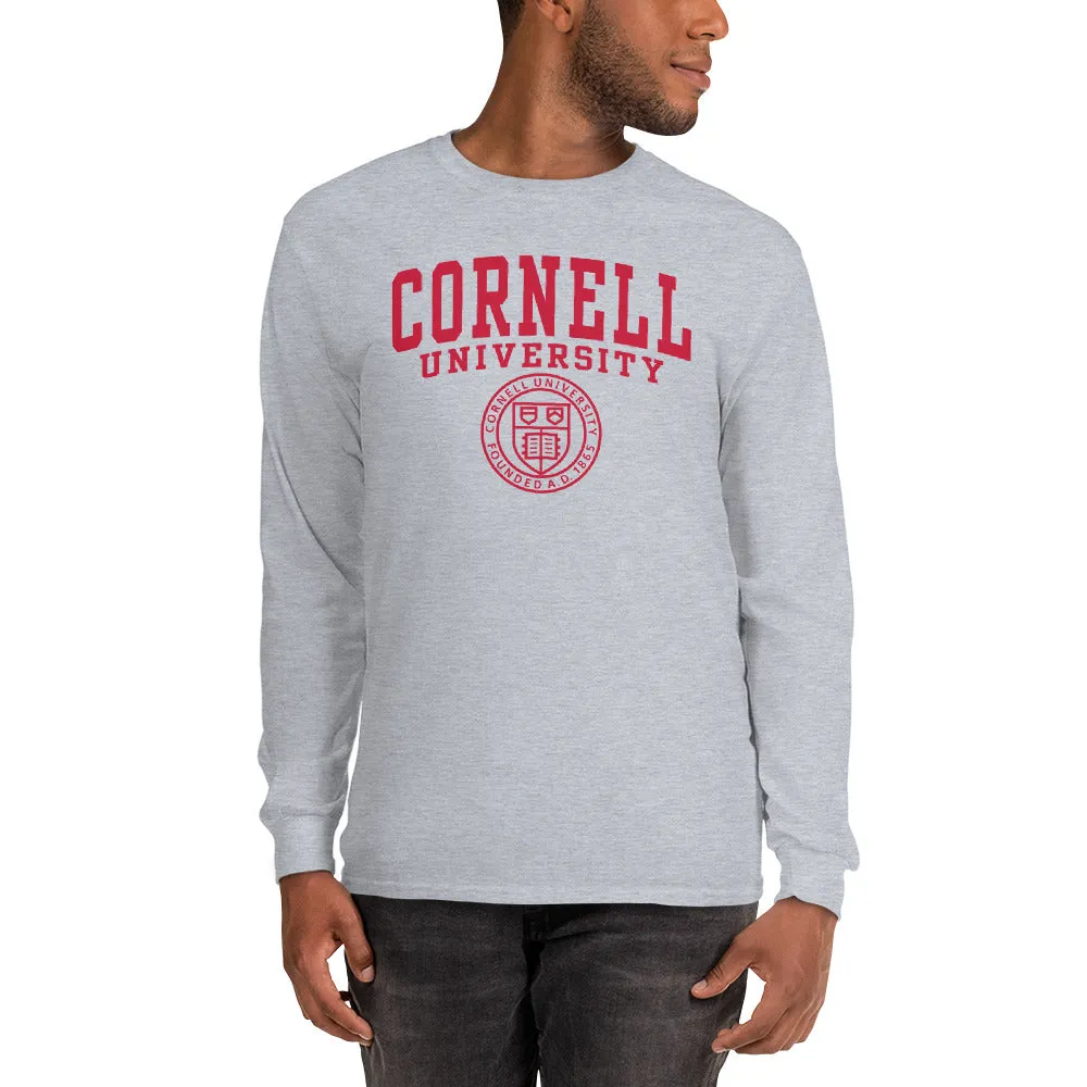 Cornell Heritage Long Sleeve T-Shirt (Charcoal Grey) sold by Ivy Sport product image thumbnail 4