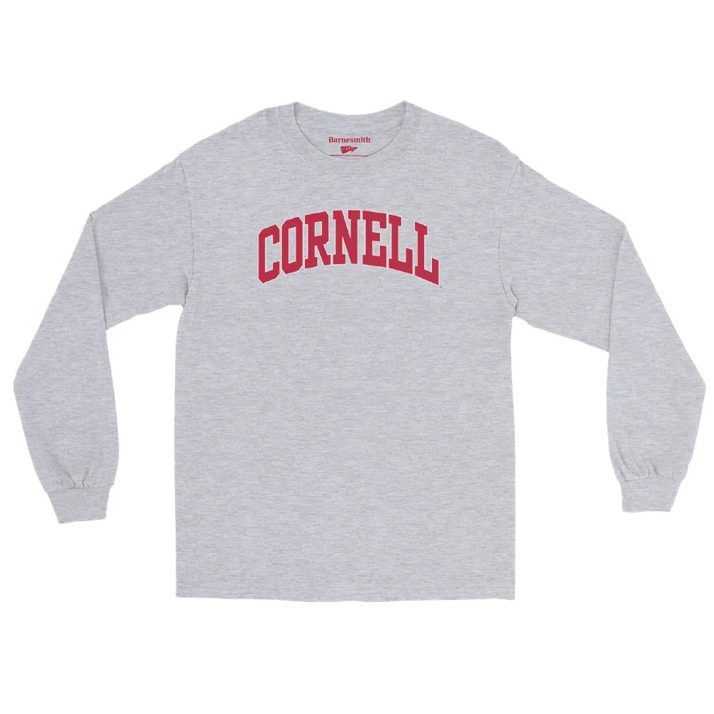 Cornell Classic Long Sleeve T-Shirt (Charcoal Grey) sold by Ivy Sport product image thumbnail 5