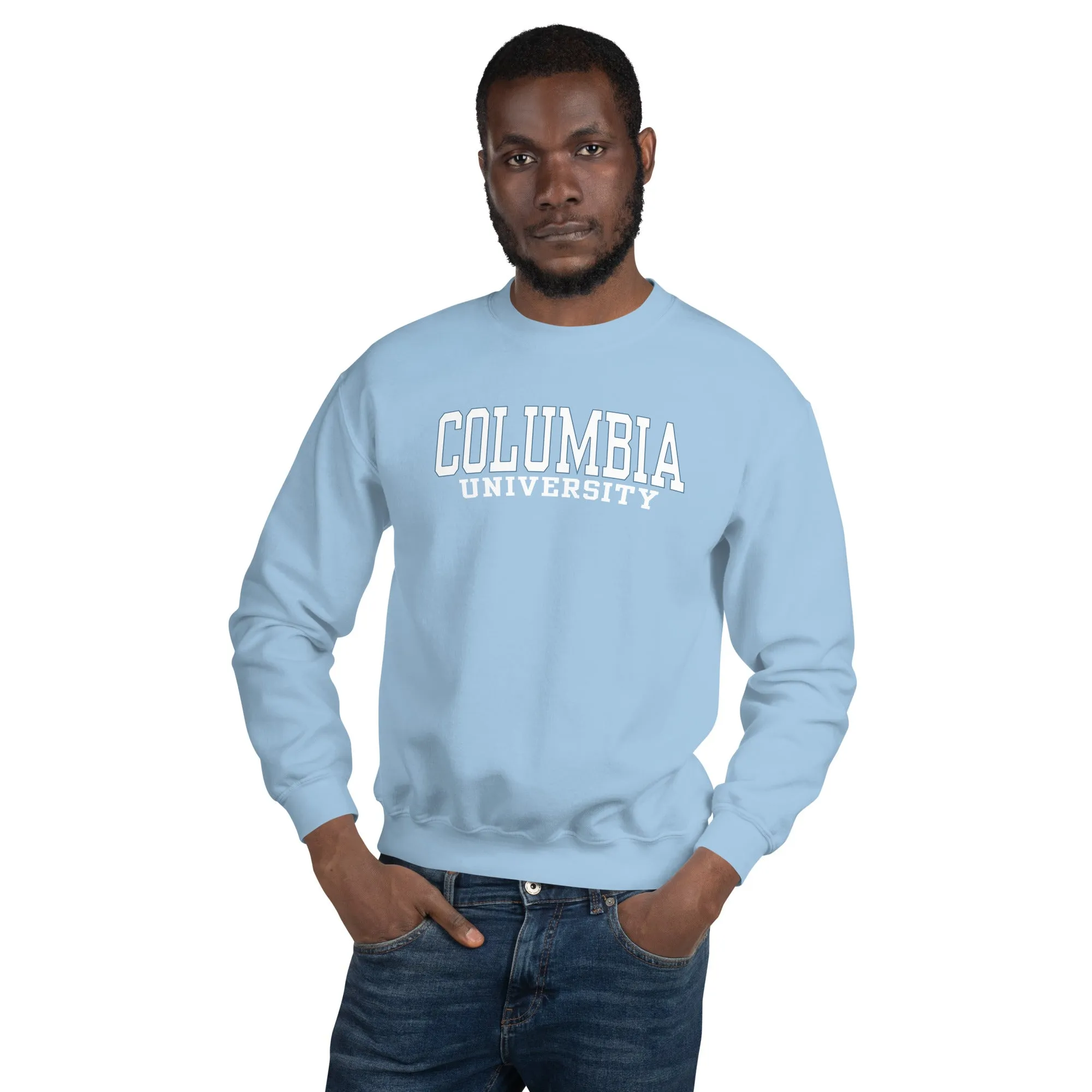 Columbia University Classic Sweatshirt (Light Blue) sold by Ivy Sport product image thumbnail 2
