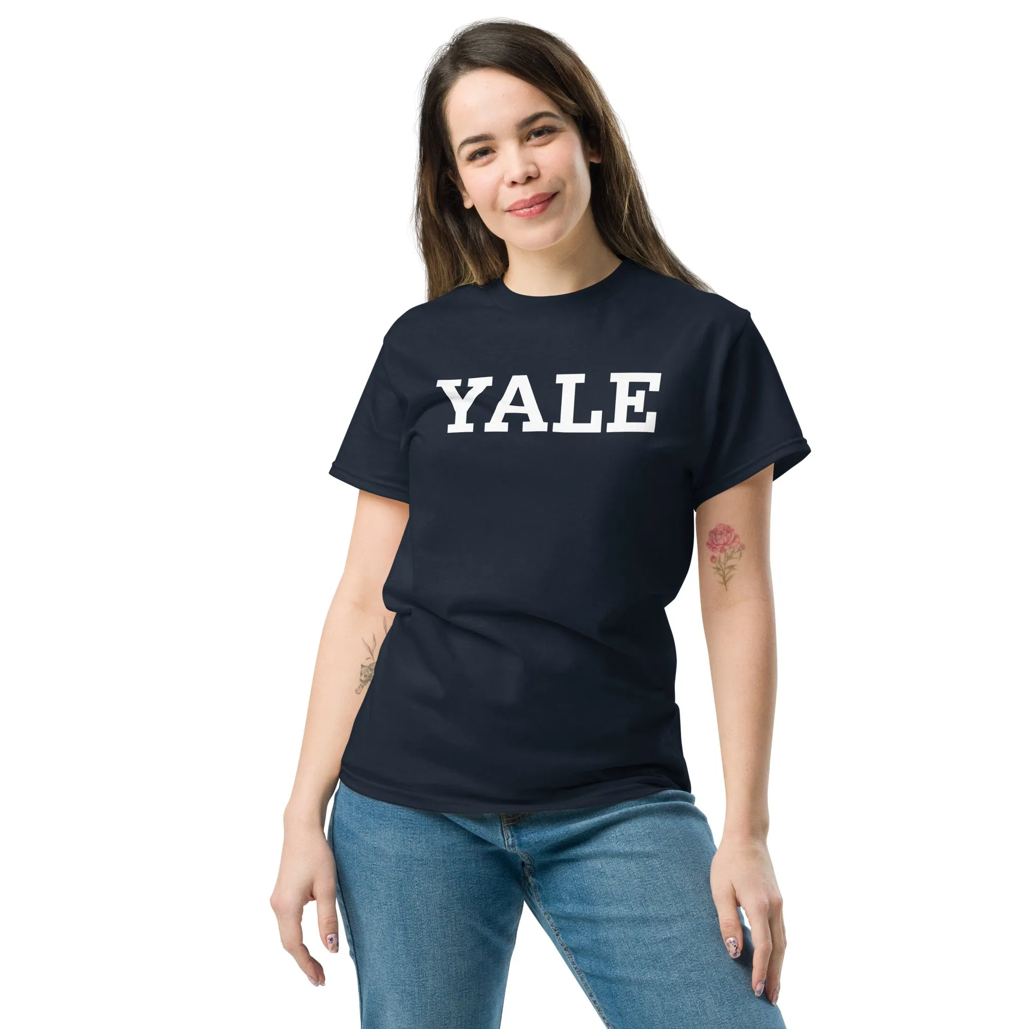 Yale Classic T-Shirt (Navy) sold by Ivy Sport product image thumbnail 3