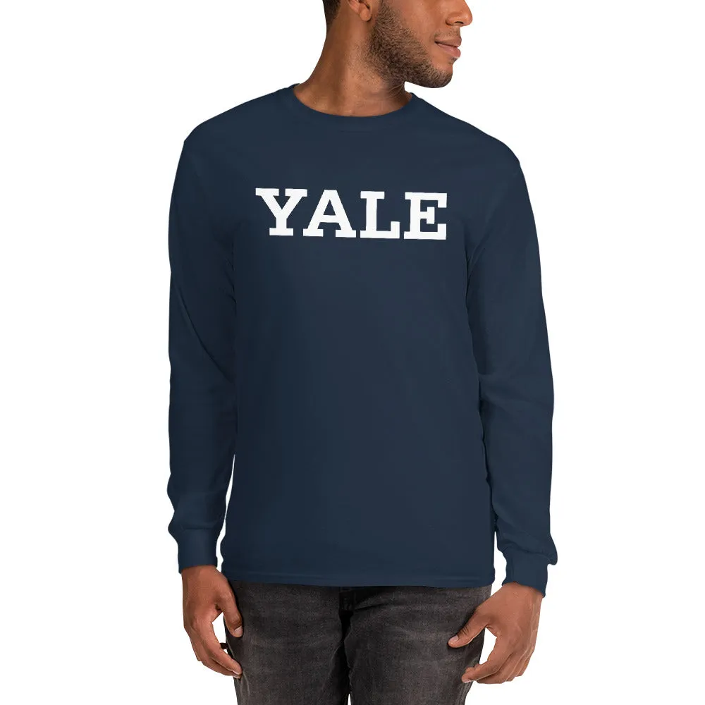 Yale Classic L/S T-Shirt (Navy) sold by Ivy Sport product image thumbnail 4