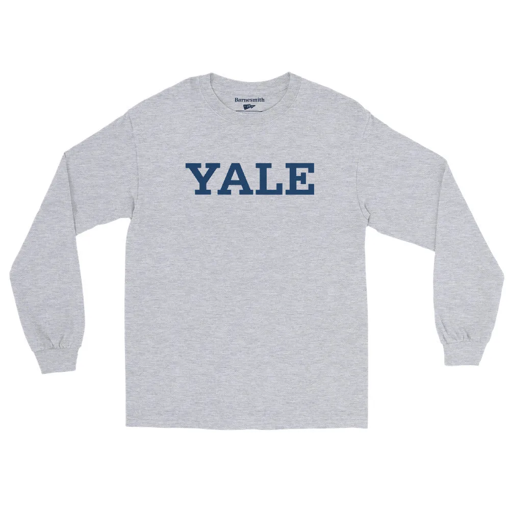 Yale Classic Long Sleeve T-Shirt (Grey) sold by Ivy Sport product image thumbnail 2