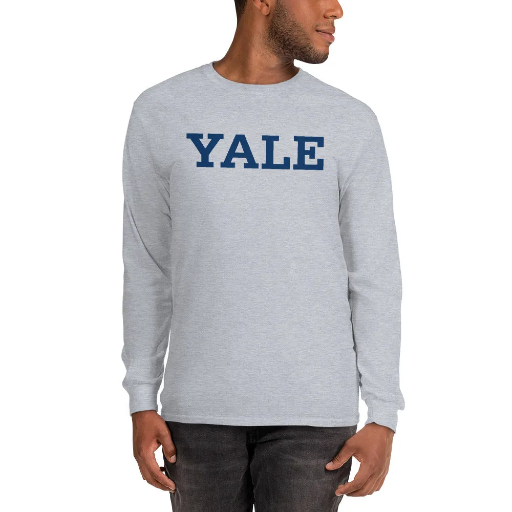 Yale Classic Long Sleeve T-Shirt (Grey) sold by Ivy Sport product image thumbnail 3