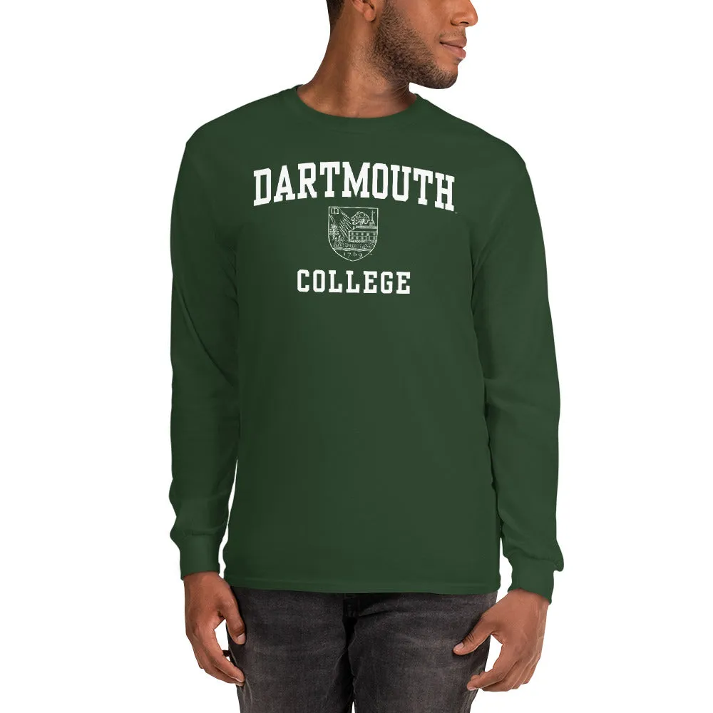 Dartmouth Crest Long Sleeve T-Shirt (Hunter) sold by Ivy Sport product image thumbnail 4