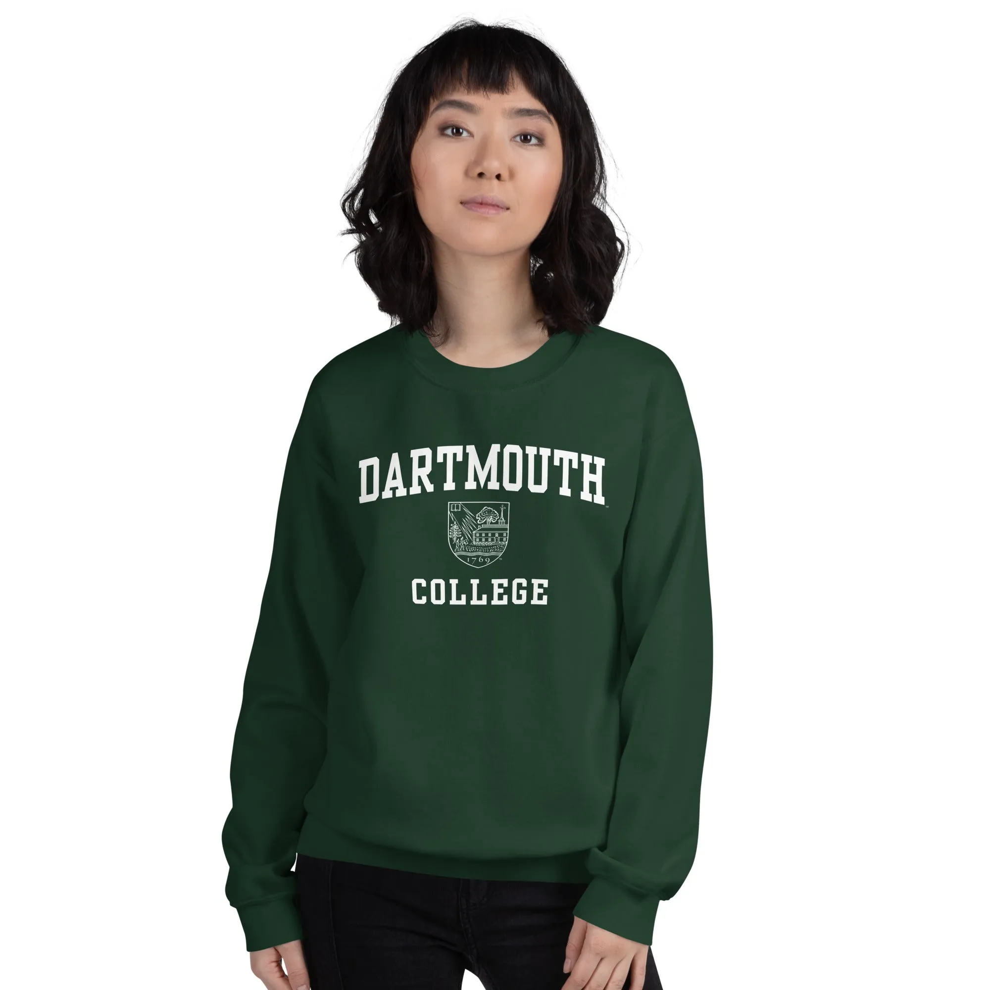 Dartmouth Crest Sweatshirt (Hunter) sold by Ivy Sport product image thumbnail 3