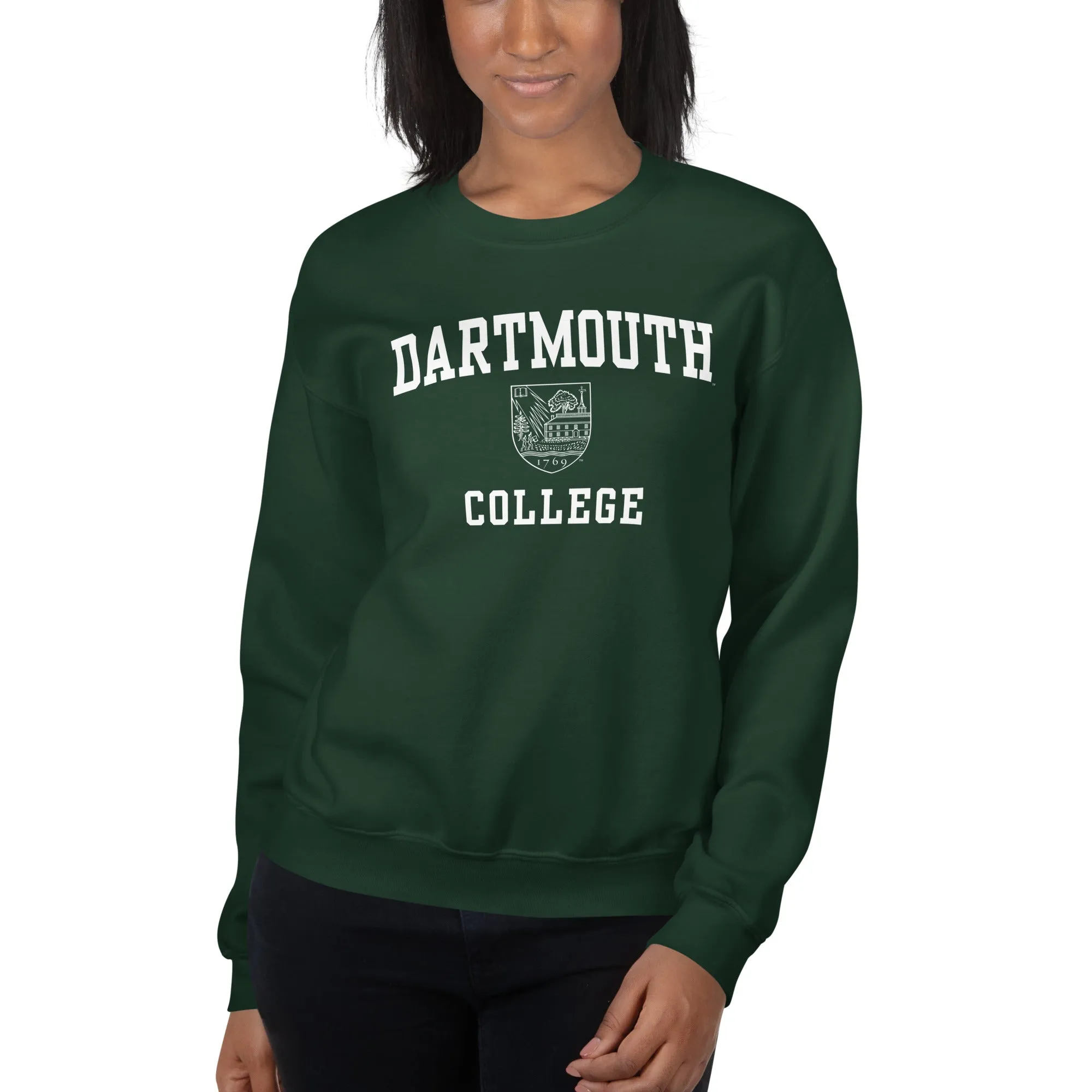 Dartmouth Crest Sweatshirt (Hunter) sold by Ivy Sport product image thumbnail 5