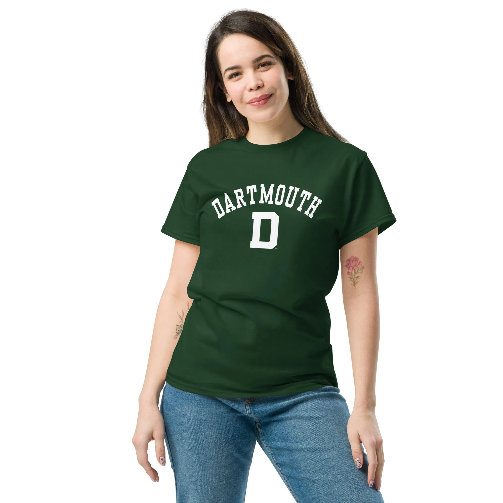 Dartmouth Athletics T-Shirt (Hunter Green) sold by Ivy Sport product image thumbnail 3