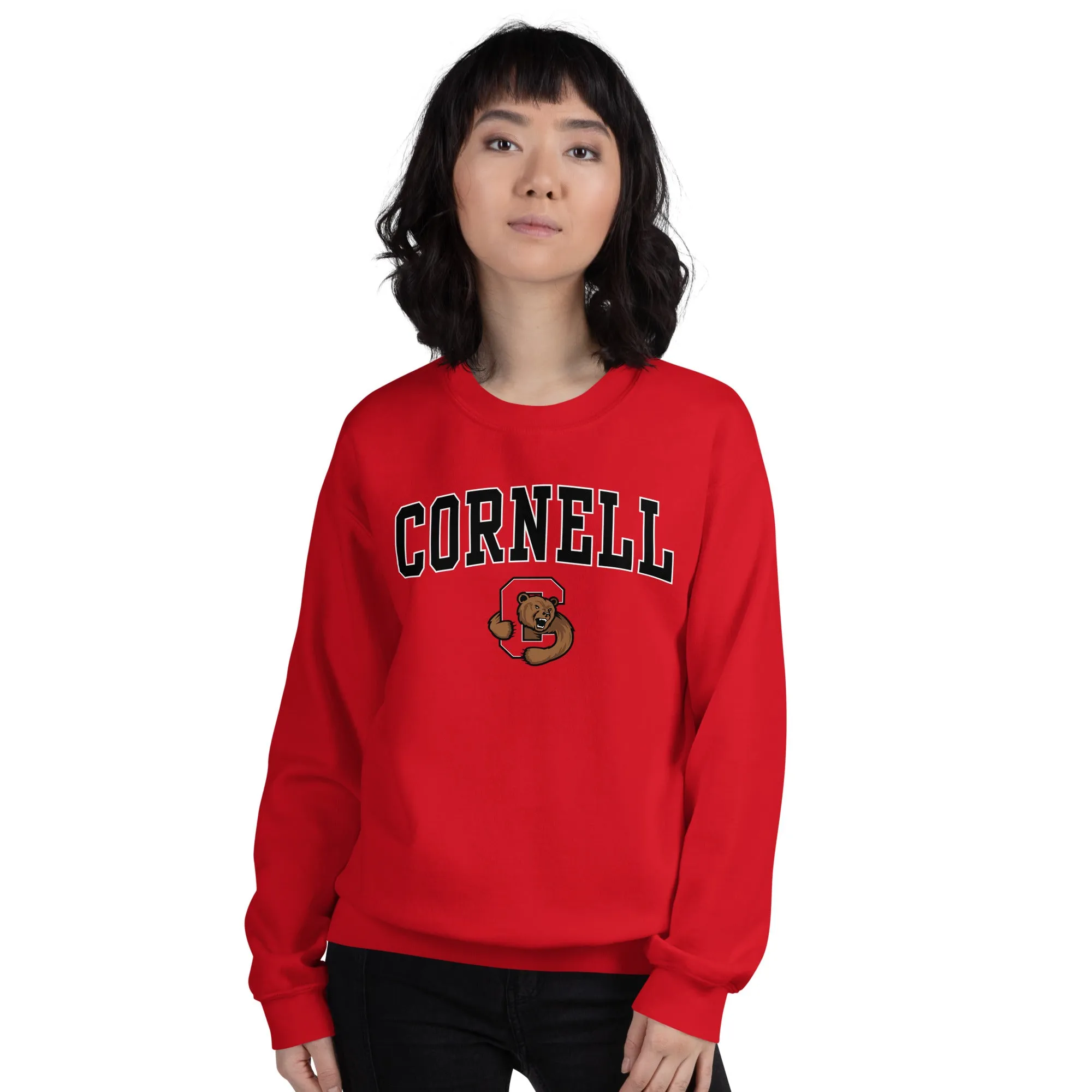 Cornell University Spirit Sweatshirt (Red) sold by Ivy Sport product image thumbnail 3