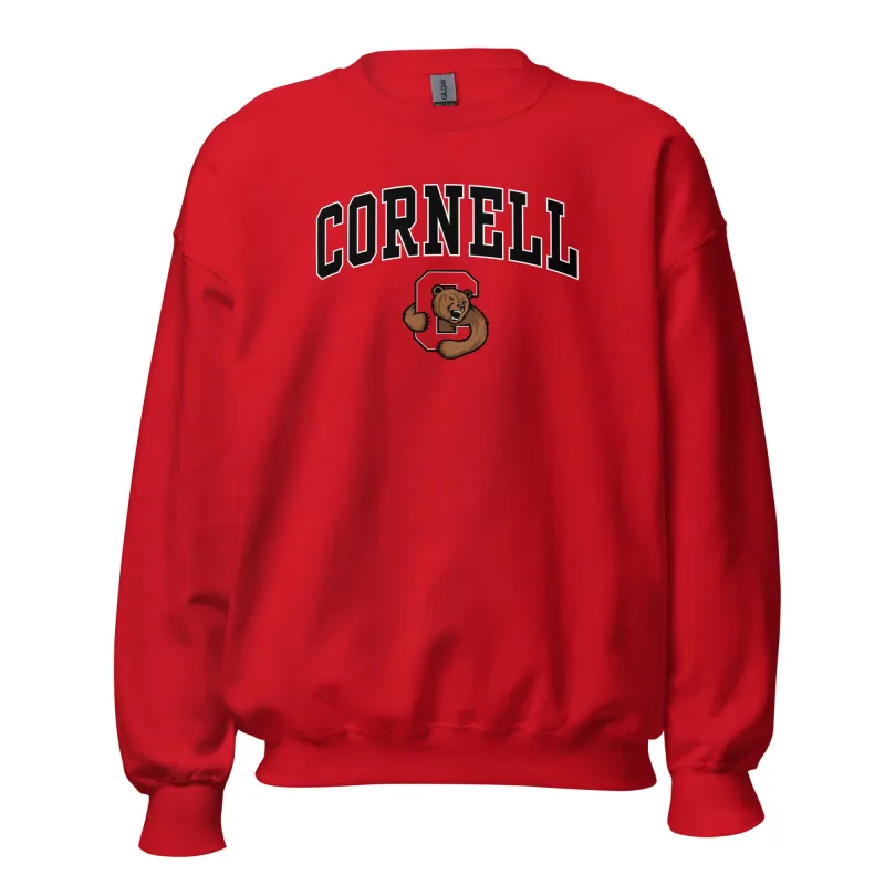 Cornell University Spirit Sweatshirt (Red) sold by Ivy Sport