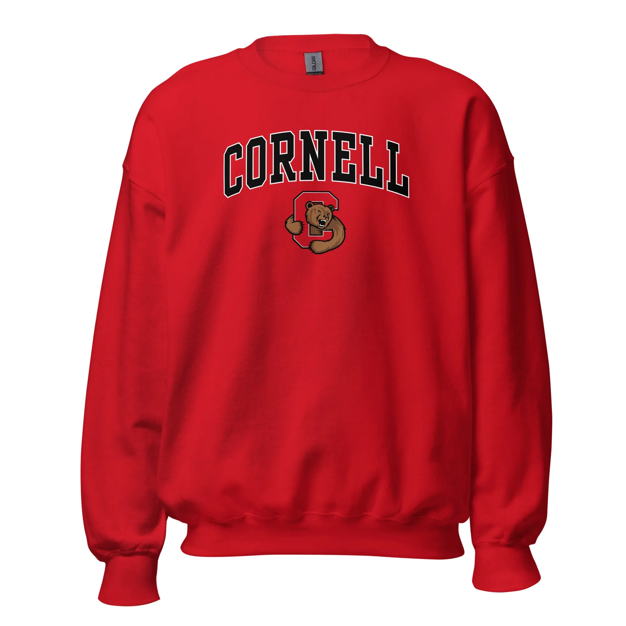 Cornell University Spirit Sweatshirt (Red) sold by Ivy Sport