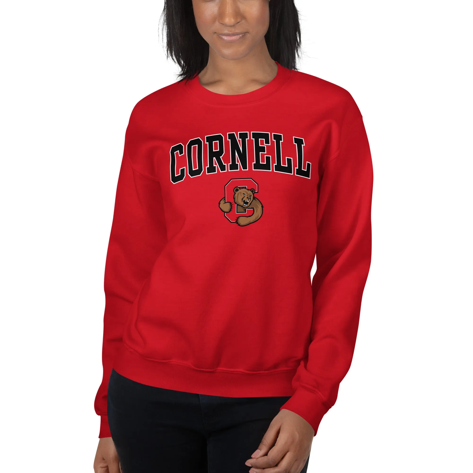 Cornell University Spirit Sweatshirt (Red) sold by Ivy Sport product image thumbnail 5