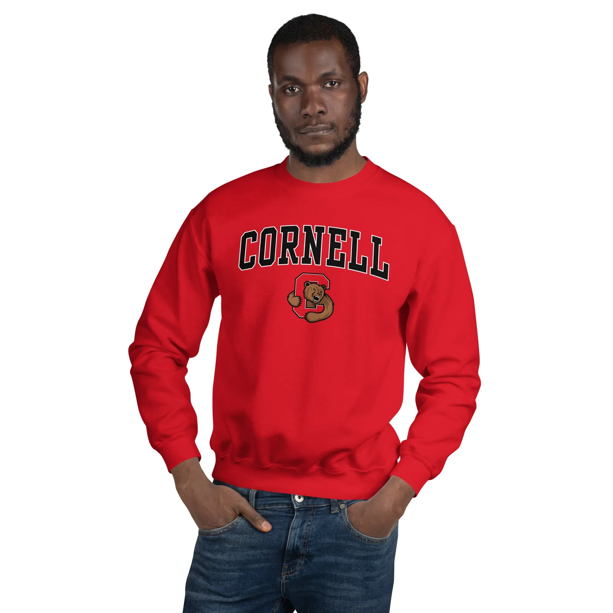 Cornell University Spirit Sweatshirt (Red) sold by Ivy Sport product image thumbnail 2