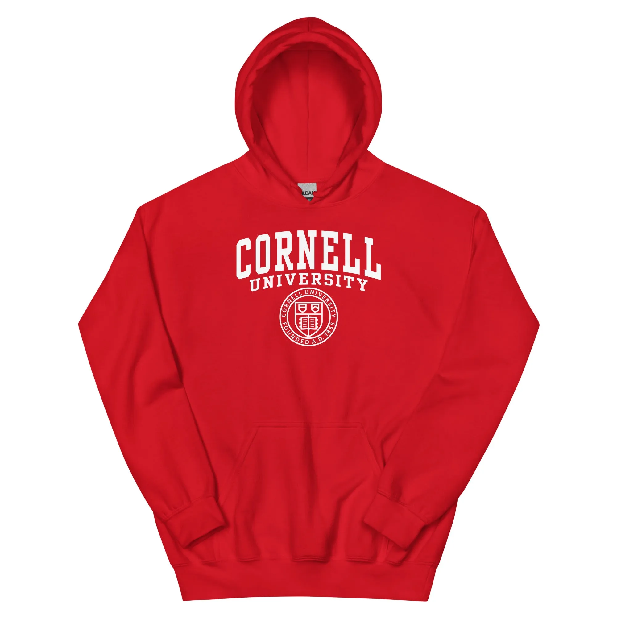 Cornell Heritage Hooded Sweatshirt (Red) sold by Ivy Sport product image thumbnail 4