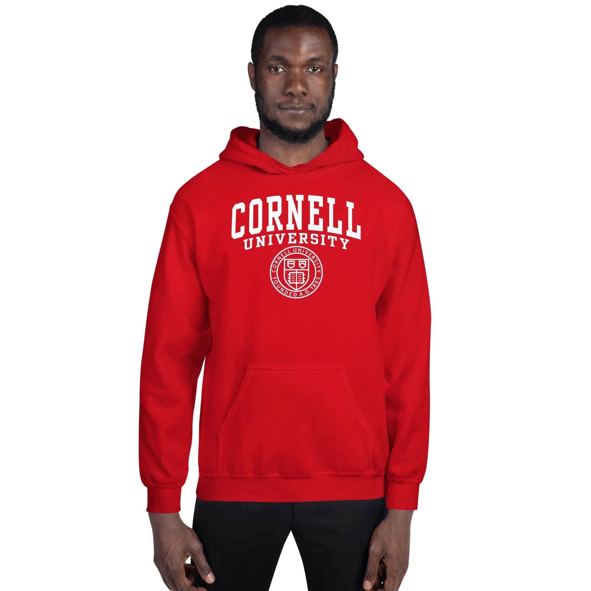 Cornell Heritage Hooded Sweatshirt (Red) sold by Ivy Sport product image thumbnail 2