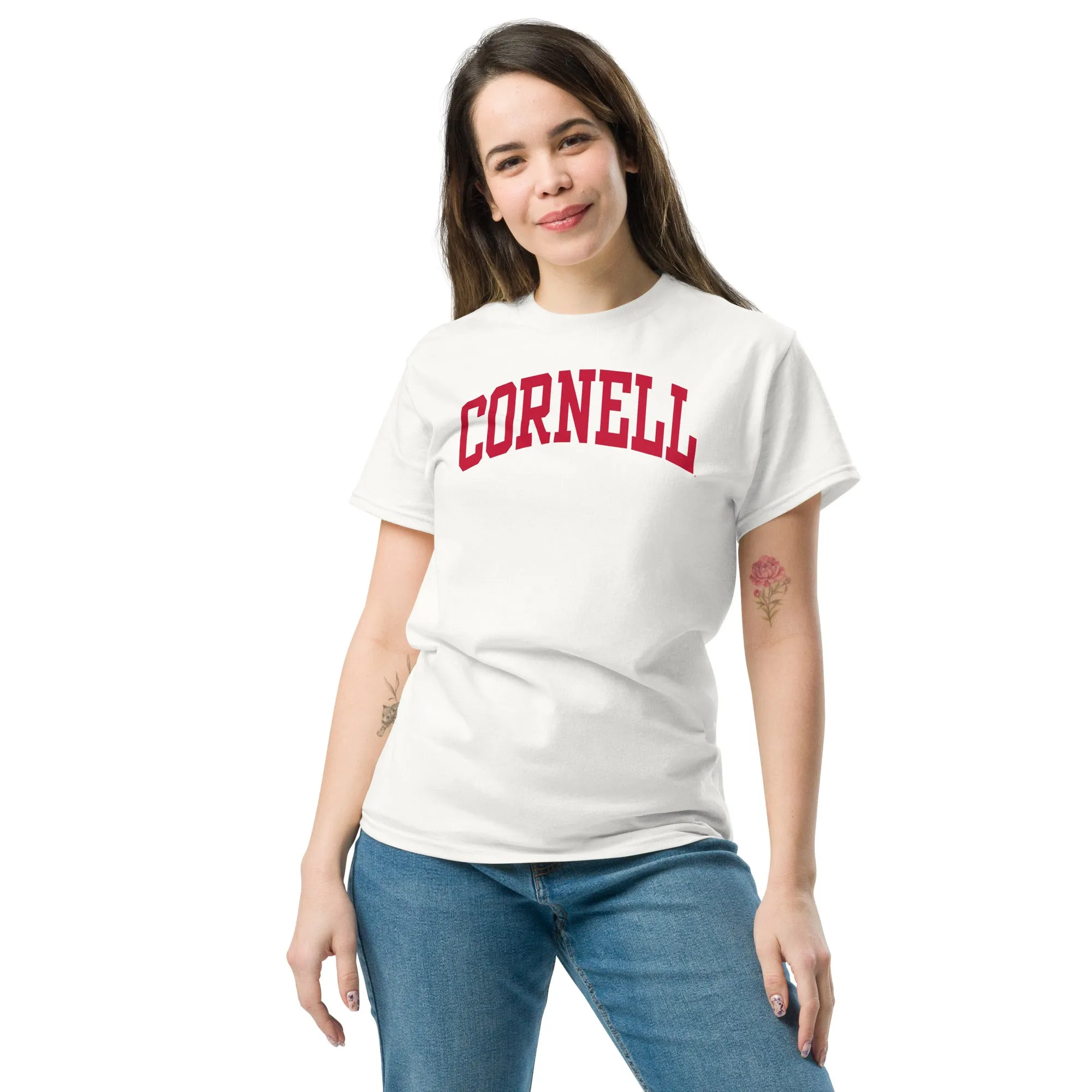 Cornell - Classic - T-Shirt (White) sold by Ivy Sport product image thumbnail 3