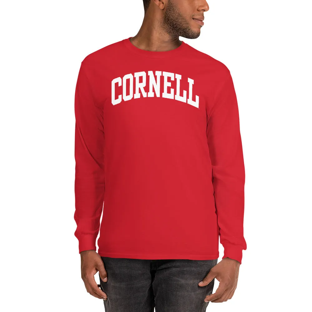 Cornell Classic L/S T-Shirt (Red) sold by Ivy Sport product image thumbnail 2