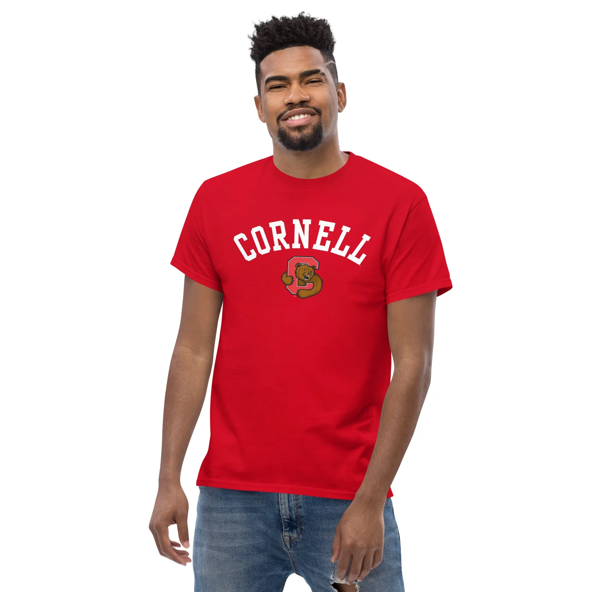 Cornell Athletics T-shirt (Red) sold by Ivy Sport product image thumbnail 2
