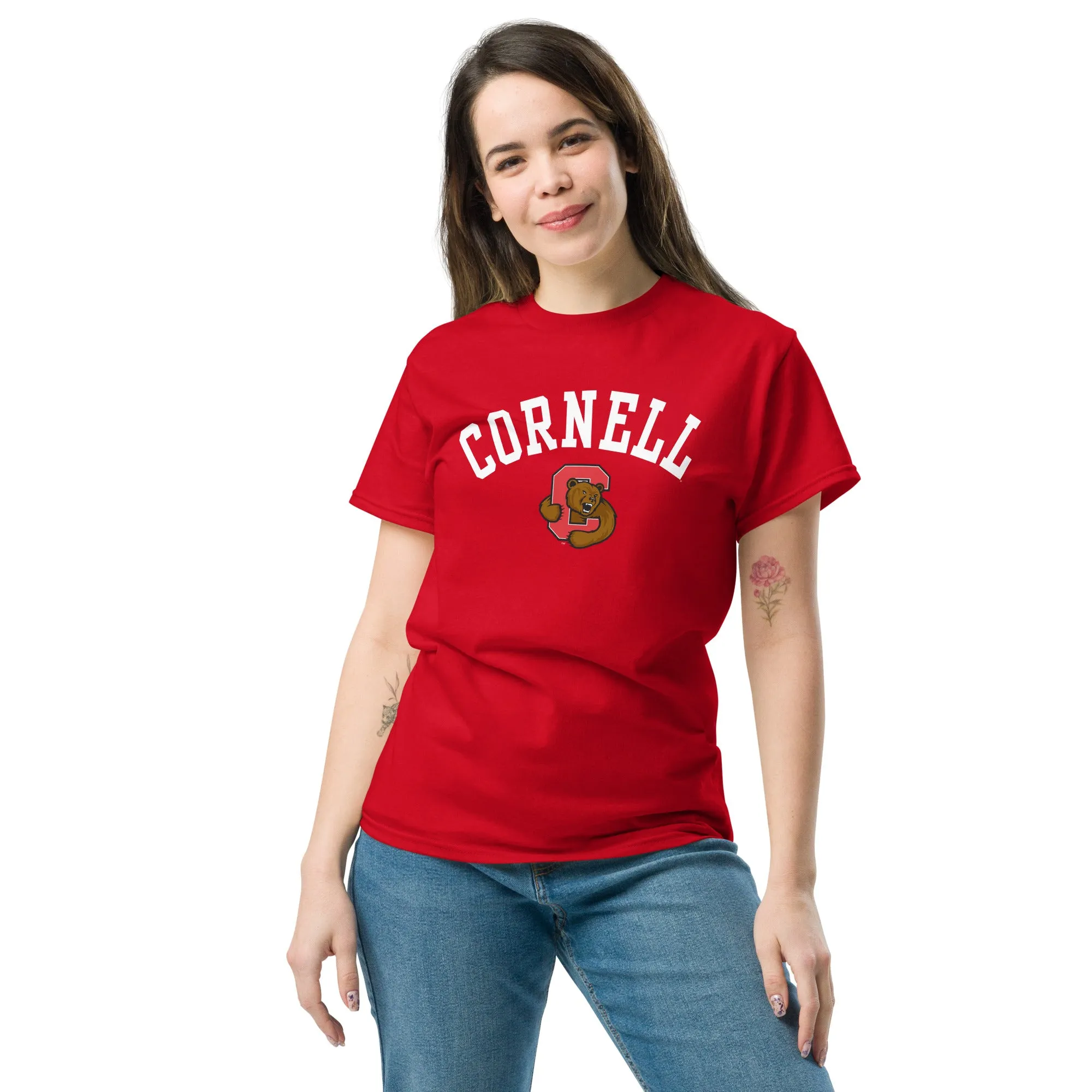 Cornell Athletics T-shirt (Red) sold by Ivy Sport product image thumbnail 3