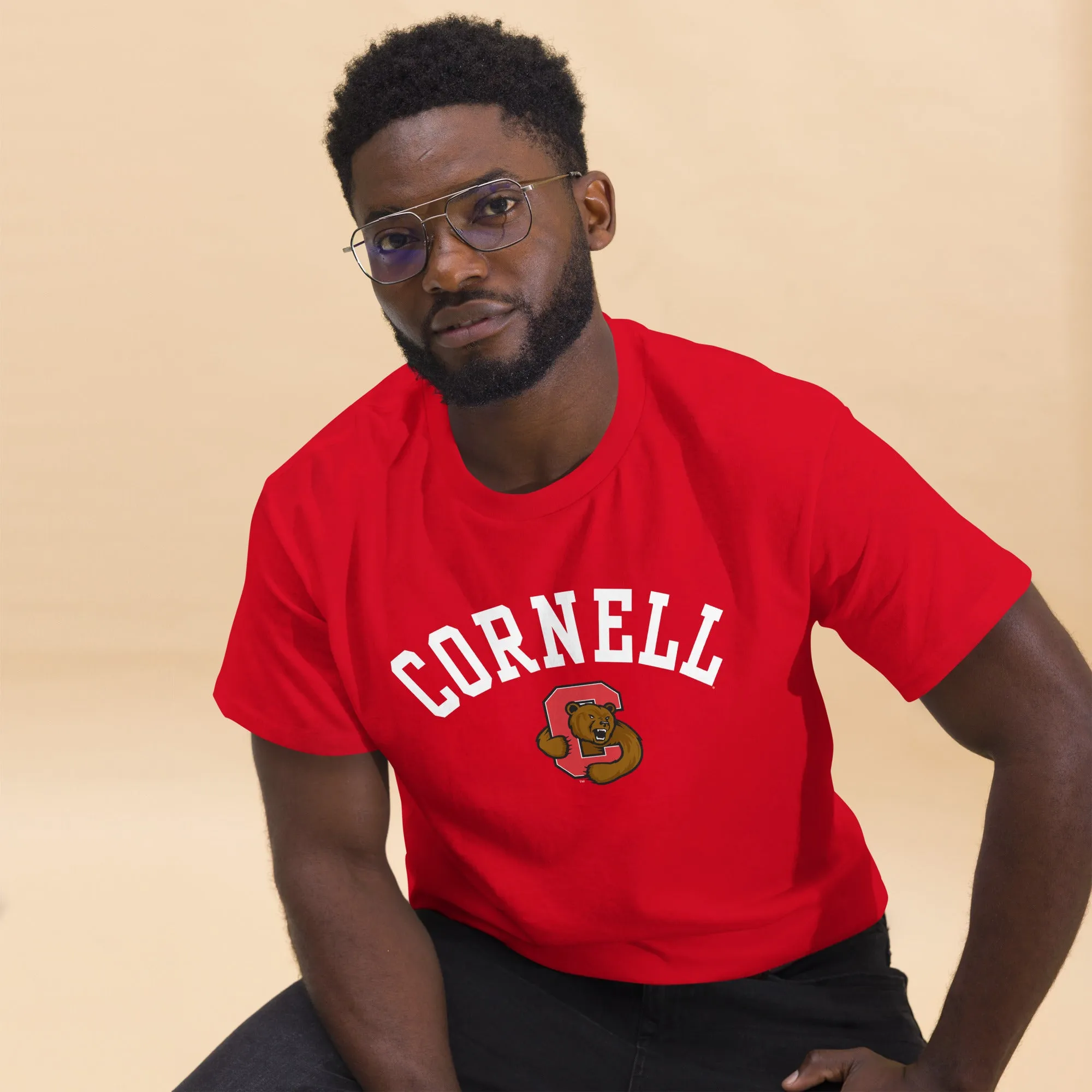 Cornell Athletics T-shirt (Red) sold by Ivy Sport product image thumbnail 4