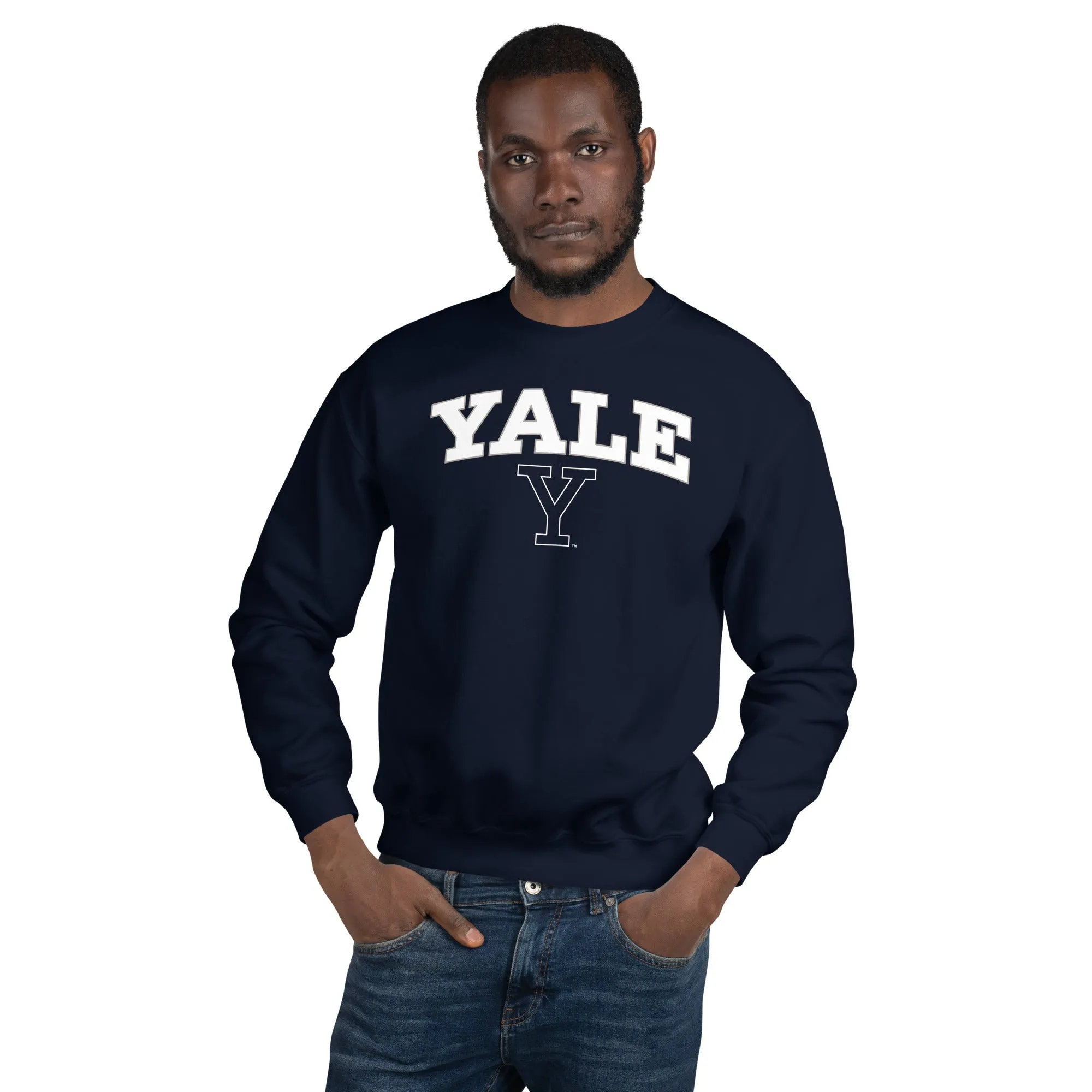 Yale University Spirit Sweatshirt (Navy) sold by Ivy Sport product image thumbnail 2