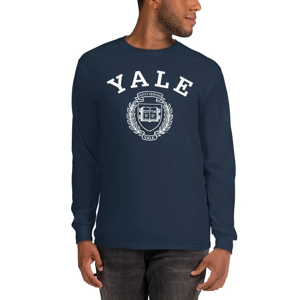 Yale Heritage Long Sleeve T-Shirt 2 (Navy) sold by Ivy Sport product image thumbnail 3