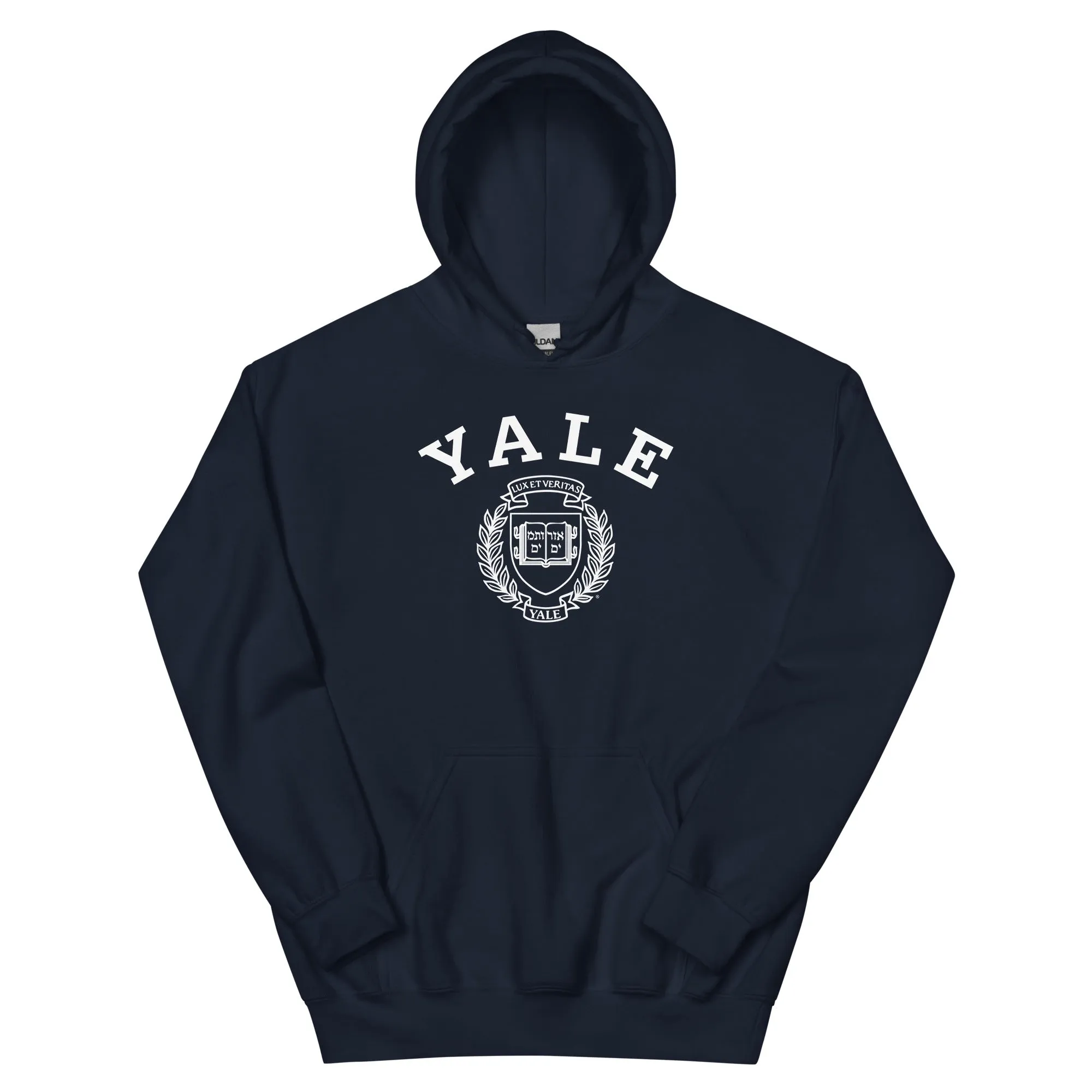 Yale Heritage Hooded Sweatshirt 2 (Navy) sold by Ivy Sport product image thumbnail 3
