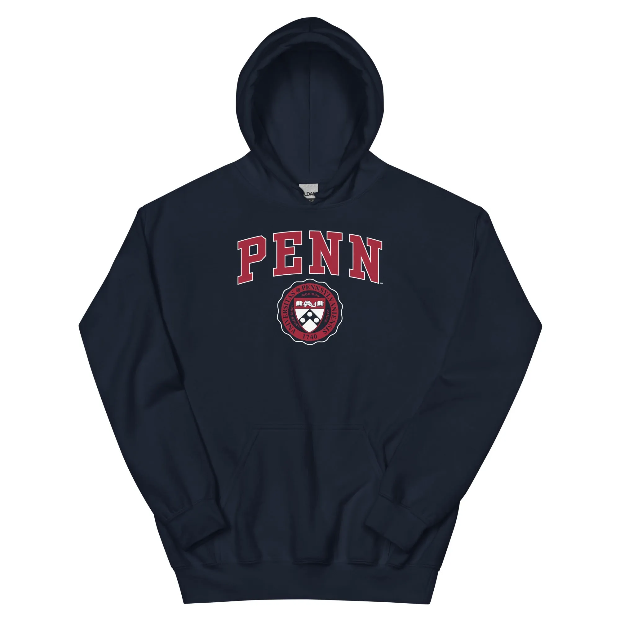 Penn Heritage Hooded Sweatshirt (Navy) sold by Ivy Sport product image thumbnail 5