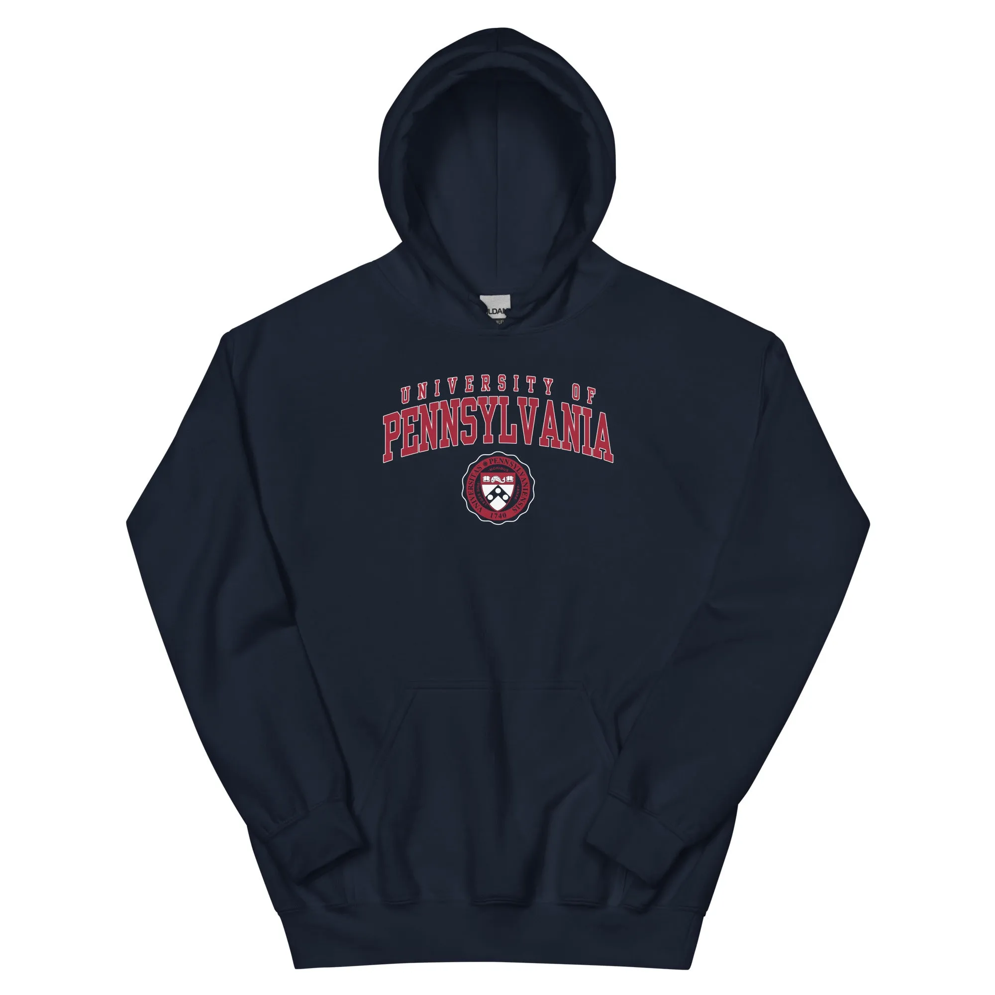 Penn Crest Hooded Sweatshirt (Navy) sold by Ivy Sport product image thumbnail 4