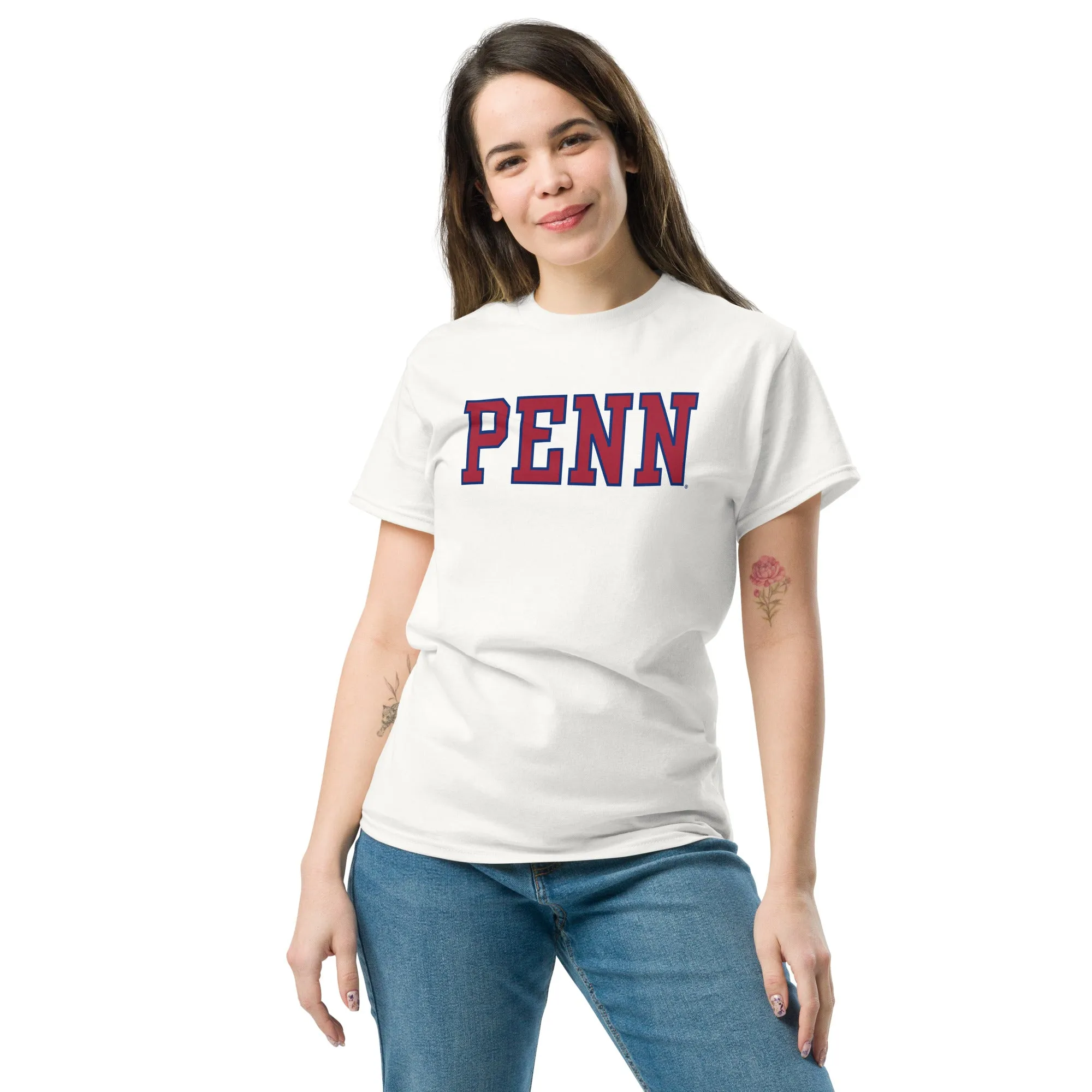 Penn Classic T-Shirt (White) sold by Ivy Sport product image thumbnail 3