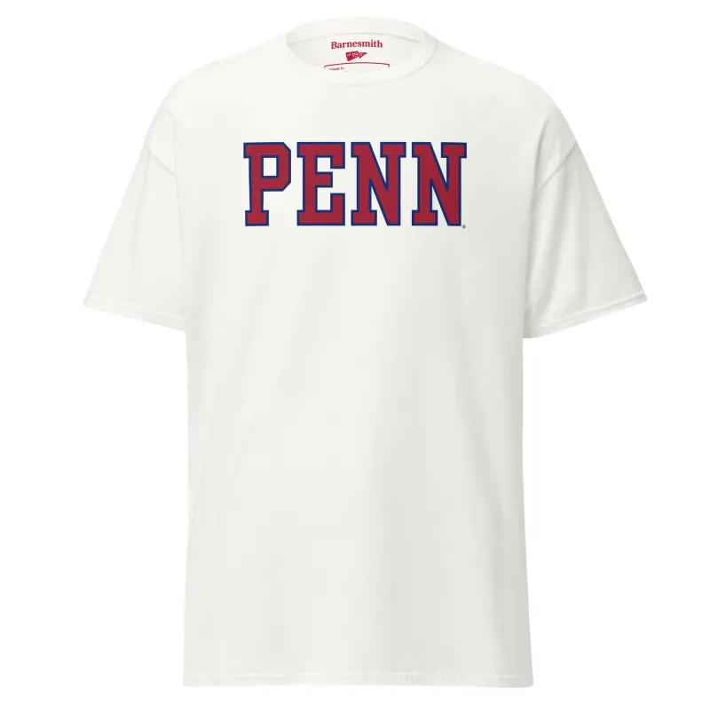 Penn Classic T-Shirt (White) sold by Ivy Sport