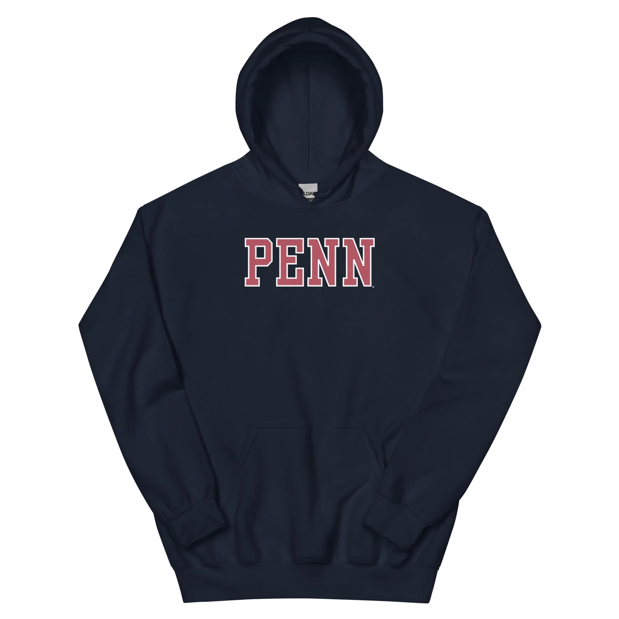 University of Pennsylvania Classic Hood Sweatshirt (Navy) sold by Ivy Sport product image thumbnail 3