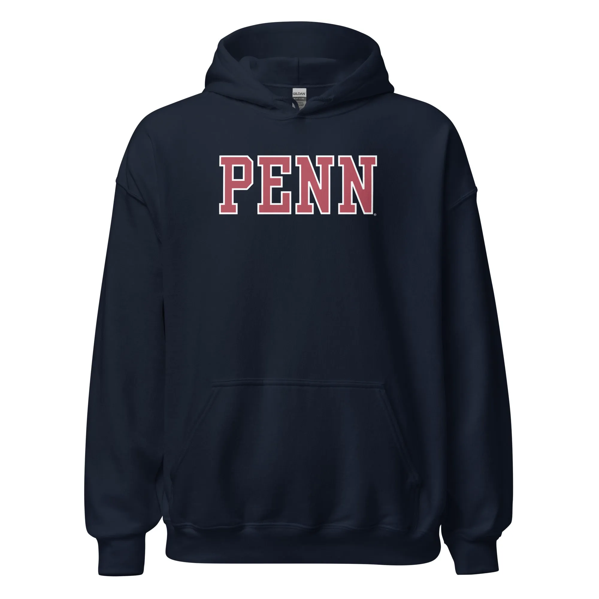 University of Pennsylvania Classic Hood Sweatshirt (Navy) sold by Ivy Sport