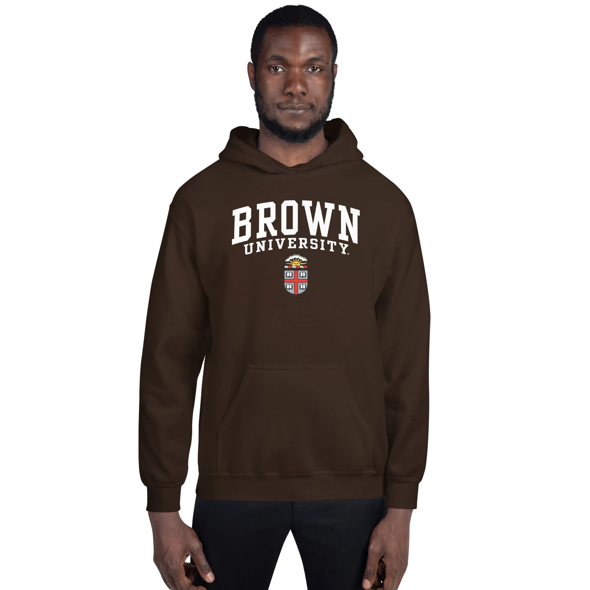 Brown Heritage Hooded Sweatshirt (Brown) sold by Ivy Sport product image thumbnail 4