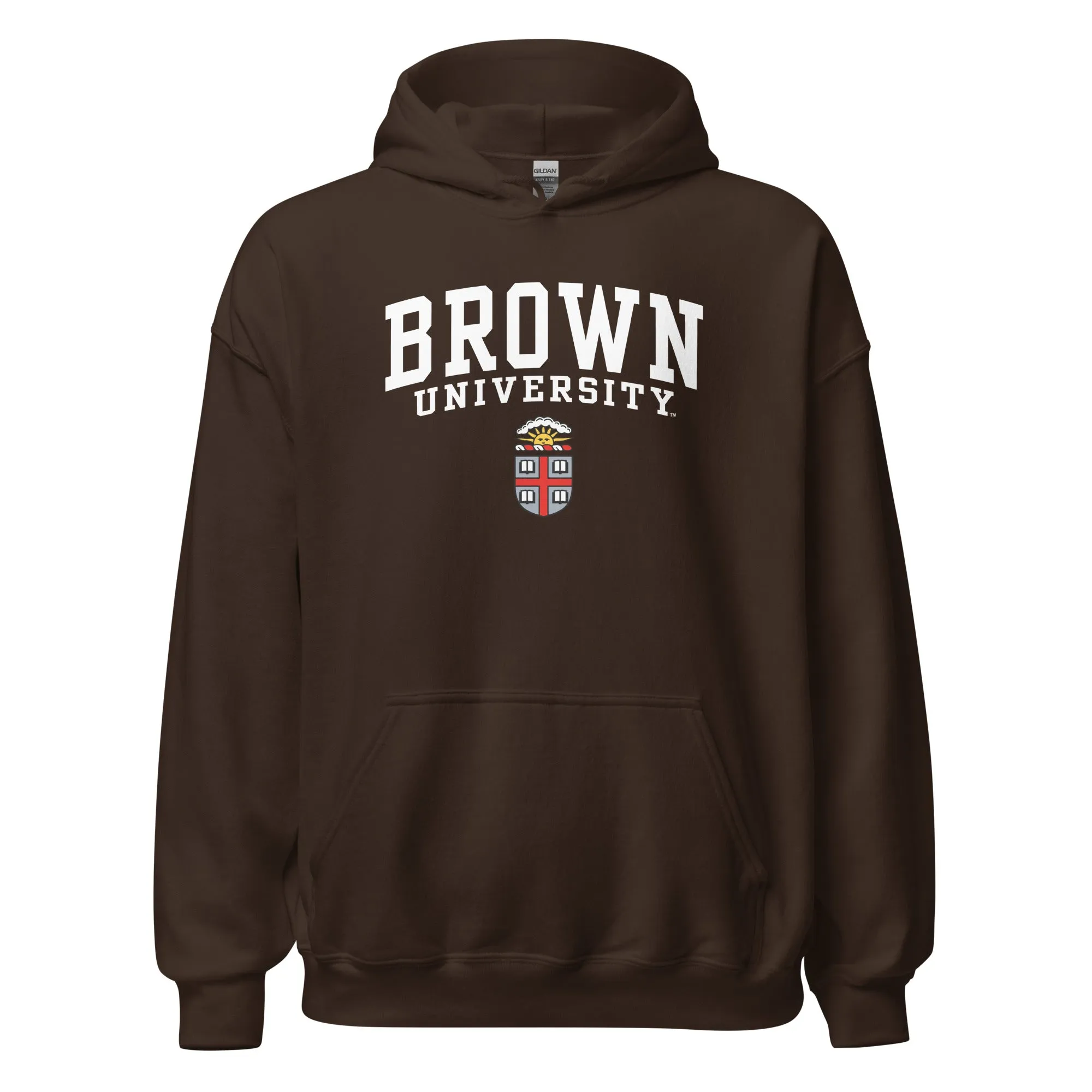 Brown Heritage Hooded Sweatshirt (Brown) sold by Ivy Sport