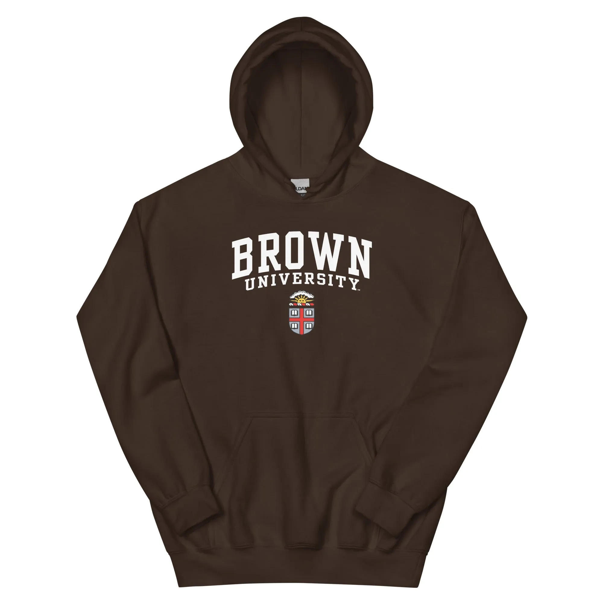 Brown Heritage Hooded Sweatshirt (Brown) sold by Ivy Sport product image thumbnail 5
