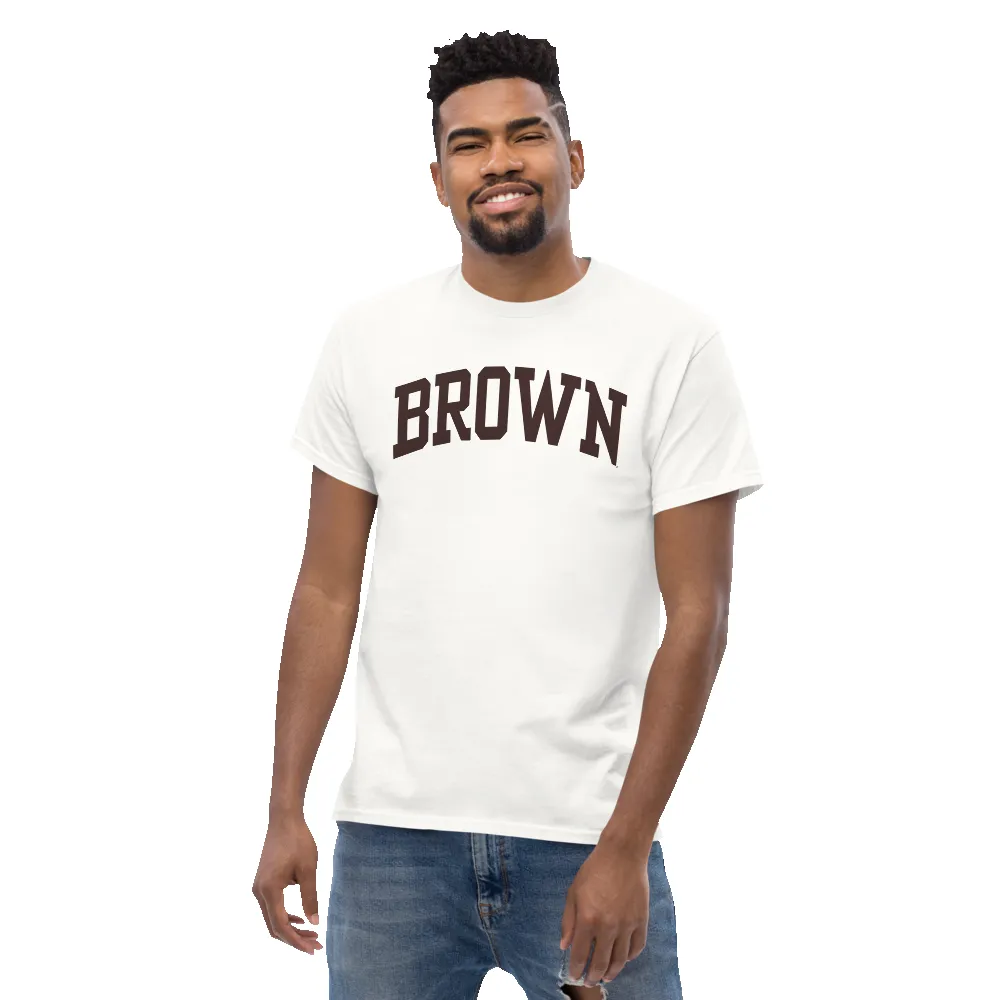 Brown Classic T-Shirt (White) sold by Ivy Sport product image thumbnail 2