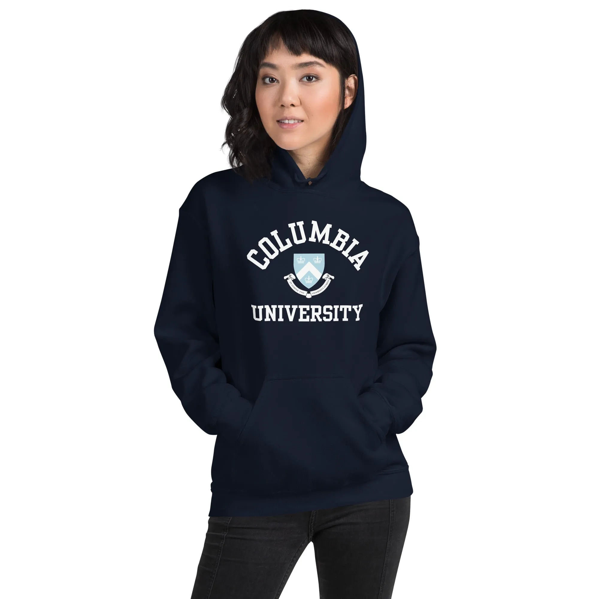Columbia Crest Hooded Sweatshirt (Navy) sold by Ivy Sport product image thumbnail 3